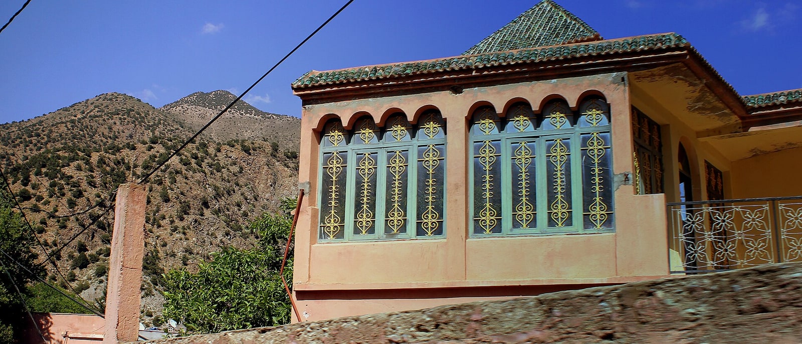 Las cumbres del Alto Atlas, a un par de horas de Marrakech
